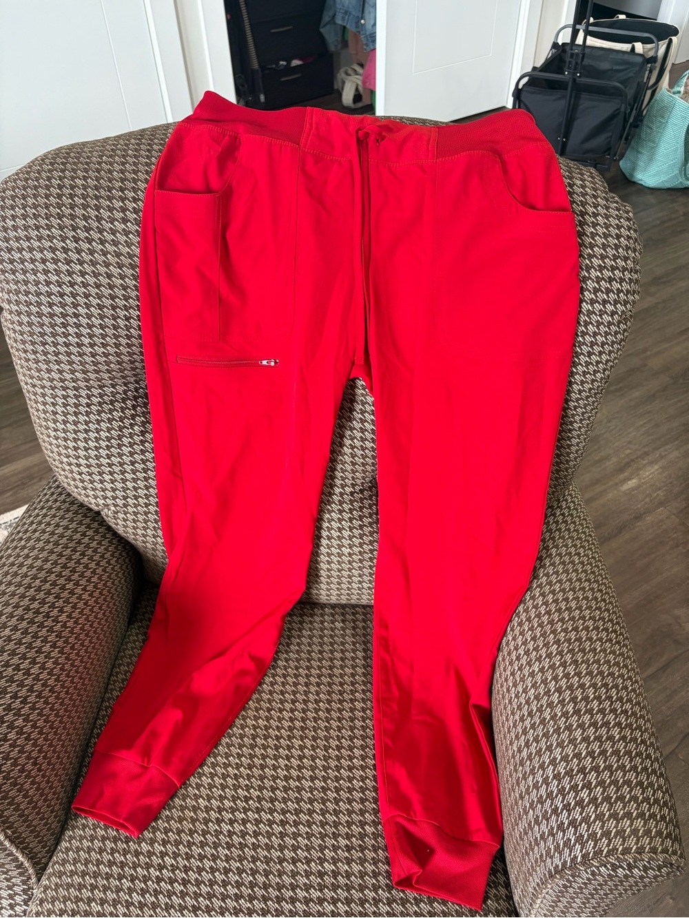 HeartSoul Bright Red Women's Jogger Pants